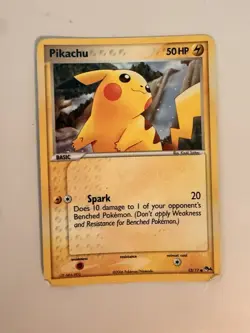Pokemon TCG Pikachu POP Series 4 013/017 Holo Basic Common 50 HP 2006 - Image 1