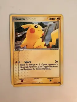 Pokemon TCG Pikachu POP Series 4 013/017 Holo Basic Common 50 HP 2006 - Image 2