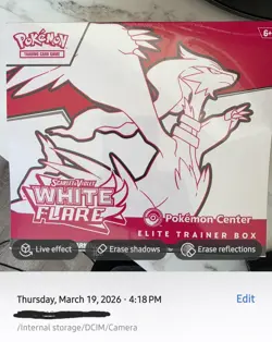 Pokemon Scarlet & Violet Black Bolt & White Flare Elite Trainer Box Center - Image 2