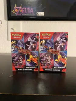 Pokemon TCG Scarlet & Violet Destined Rivals Sealed Booster Bundle (Lot of 2) - Image 1