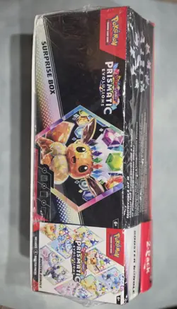 Pokemon TCG Prismatic Evolutions 2-Pack Surprise Box & Booster Bundle NEW Sealed - Image 1