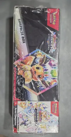 Pokemon TCG Prismatic Evolutions 2-Pack Surprise Box & Booster Bundle NEW Sealed - Image 4