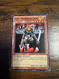 D.D. Warrior Lady - YS14-ENA04 - 1st Edition - YuGiOh-LP - Image 1