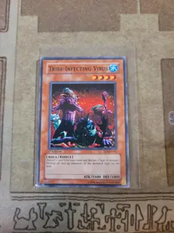YUGIOH TRIBE-INFECTING VIRUS SD4-EN007 COMMON 1ST ED LP - Image 1