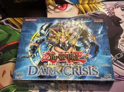 yugioh dark crisis booster box 1st edition sealed - Image 1