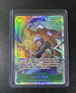 ST24-004 SR Law & Bepo - English - Foil - Playset - One Piece TCG -NM (Combi P&P - Image 1