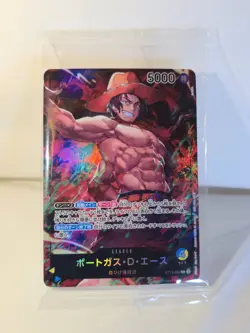 Portgas D. Ace One ST13-002 - One Piece TCG Japanese SEALED PROMO USA Seller - Image 1