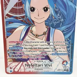 Nefeltari Vivi Alt Art Leader EB03-001 Extra Booster One Piece Heroines Edition - Image 3