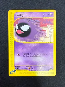 Pokemon Card TCG Gastly 57/144 common 2003 Skyridge Near Mint Condition - Image 1