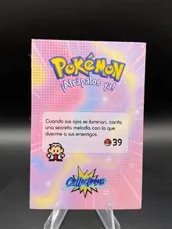 CARD 3D POKEMON KANTO #16 JIGGLYPUFF WIGGLYTUFF 2026 Peru Lenticular - Image 2