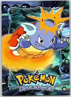 POKEMON TOPPS THE FIRST MOVIE TRADING CARDS WARTORTLE #67 NON HOLO NM - Image 1