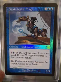 Alexi, Zephyr Mage Prophecy Foil - Image 1
