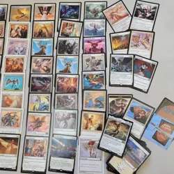 Commander Magic Deck MTG Cards = ALL 100 Pure White ***ANGELS*** Indestructible - Image 2