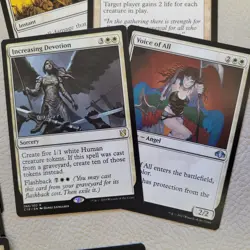 Commander Magic Deck MTG Cards = ALL 100 Pure White ***ANGELS*** Indestructible - Image 5