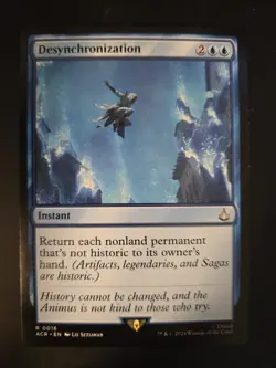 Desynchronization NM Universes Beyond: Assassin's Creed MTG FREE SHIPPING - Image 1