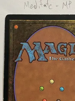 Magic the Gathering - Meditate - 1997- Tempest - MTG - Reserved List- MP - Image 4