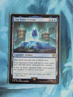 The Water Crystal - MTG FIN Final Fantasy - NM/MINT - Image 1