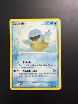 [NM+] Squirtle Non-Holo Common 83/112 EX FireRed & LeafGreen Nirvana Pokemon [B] - Image 1