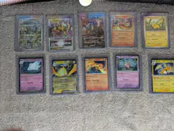 Pokemon TCG 2x Prismatic Evolutions Binder New Card Lot Coin Pikachu Entei - Image 3