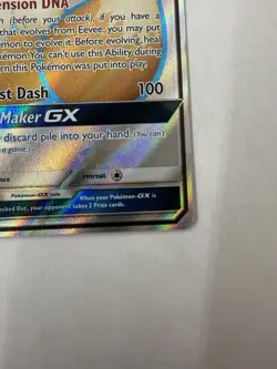 Pokemon Eevee GX Black Star Promo #SM242 Tag Team Powers Collection 2020 - Image 4