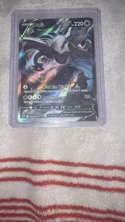 Pokemon TCG Lugia v Alternate Art 186/195 Silver Tempest Sword & Shield - Image 2
