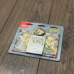 Pokemon TCG Scarlet & Violet Ascended Heroes Triple Blister Larry’s Komala - Image 1