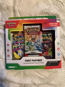 Pokemon TCG First Partner Illustration Collection Series 1 New Sealed In Hand! - Image 1