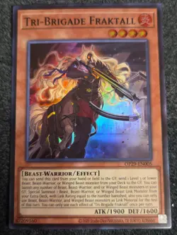 1x Yu-Gi-Oh! Tri-Brigade Fraktall - OP29-EN005 - Super Rare - NM - Image 1