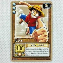 One Piece Cardgame Carddass Promo Card SF-01 Luffy Bandai 2002 Japan - Image 1