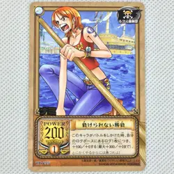 One Piece Cardgame Carddass EX Booster7 Foil TD-C07 Nami Bandai 2004 Japan - Image 1