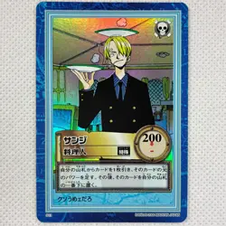 One Piece Carddass 3rd Stage Holo Card S29 Sanji Bandai 2000 Japan - Image 1