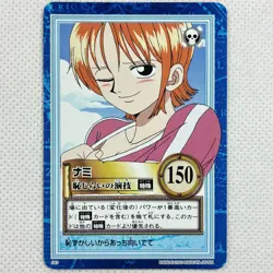 One Piece Carddass Grand Box2 S43 Nami Bandai 2000 Japan - Image 1