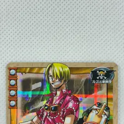 One Piece Cardgame Carddass Booster3 Holo CS-T02 Usopp & Sanji Bandai 2003 Japan - Image 3