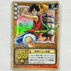 One Piece Cardgame Carddass Booster3 Holo SB-C01 Luffy Bandai 2002 Japan - Image 1