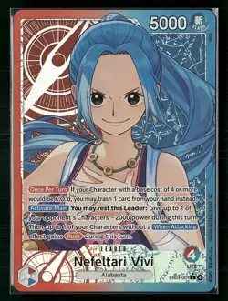 Nefeltari Vivi (001) (Alternate Art) One Piece Heroines Edition EB03-001 NM - Image 1
