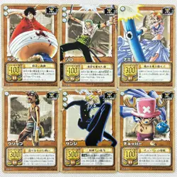 One Piece Cardgame Carddass Booster4 RK 54 Cards Complete Set Bandai 2002 Japan - Image 2
