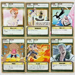 One Piece Cardgame Carddass Booster4 RK 54 Cards Complete Set Bandai 2002 Japan - Image 5
