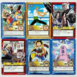 One Piece Carddass Grand Line 31 Regular Cards Set (Not all) Bandai 2001 Japan - Image 1