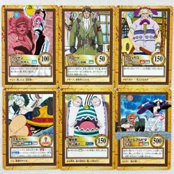 One Piece Carddass 7th Stage 20 Regular Cards Set (Not all) Bandai 2001 Japan - Image 2