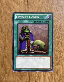 Upstart Goblin | DEM1-EN014 | Common | Unlimited Edition | YuGiOh Card | NM - Image 1