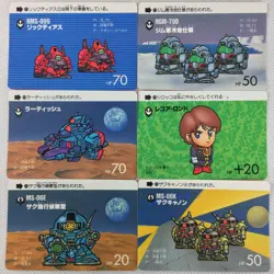 SD Gundam Carddass Part6 29 Regular Cards Set (Not all) Bandai 1989 Japan - Image 2