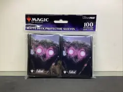 Magic the Gathering Fallout Moth Man Protector sleeves 100 count NIB EE030102 - Image 1
