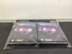 Magic the Gathering Fallout Moth Man Protector sleeves 100 count NIB EE030102 - Image 3