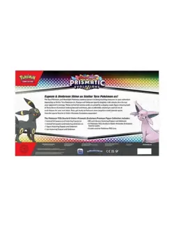 Sealed Pokemon Prismatic Evolutions Figure Collection In Hand Ready To Ship - Image 3