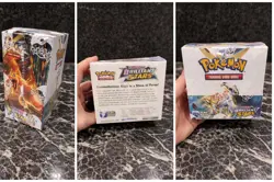 Pokemon-Brilliant Stars Booster Boxes -Factory Sealed-5 Boxes For Sale Together! - Image 3