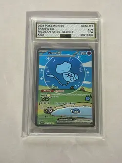Pokemon Graded 10 Mew ex Paldean Fates 232/091 - Image 1
