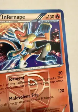 Pokemon TCG Infernape Plasma Storm 17/135 Team Plasma Regular - Image 4