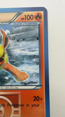 Pokemon Flareon 12/116 Plasma Freeze Team Plasma Rare NM - Image 4