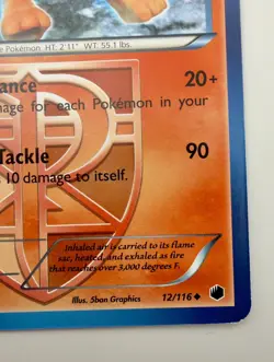 Pokemon Flareon 12/116 Plasma Freeze Team Plasma Rare NM - Image 5