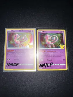 Pokemon TCG Mew 011/025 Celebrations Holo Rare NM/LP - Image 3
